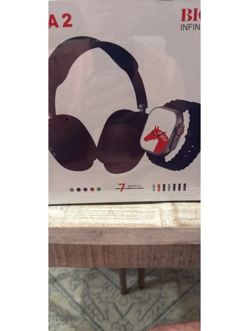 Brand New P9 Ultra 2 Smartwatch and Headphones Set
